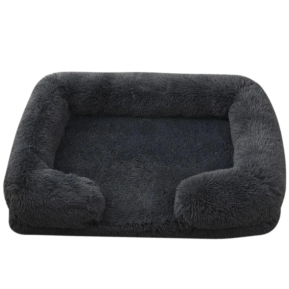 Dog Bed for Winter Puppy Bed Warm Sofa Pets Products Small Cats Mat Pet Supplies Large Baskets Beds Dogs Medium Kennel Big Home PAWN-SOME PETS