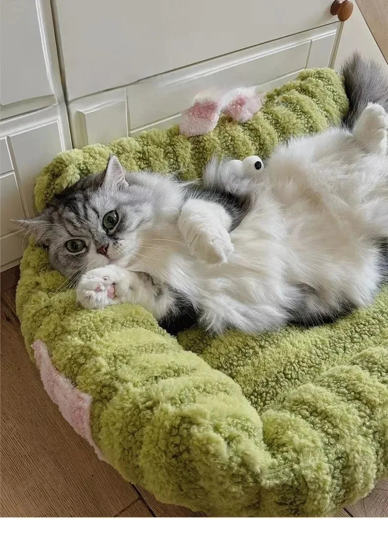 Puppy special sofa kennel winter warm pet Internet celebrity cat nest small dog dog sleeping mat cushion winter bed PAWN-SOME PETS