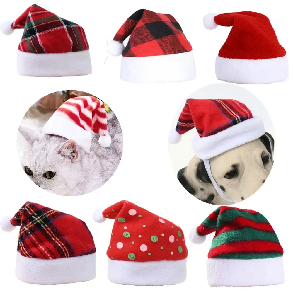 Dog Costume Hats for Cats Costumes Pet Supplies Pet Cat Dog Christmas Hat Cap Puppy Dog Accessories for Small Dogs PAWN-SOME PETS