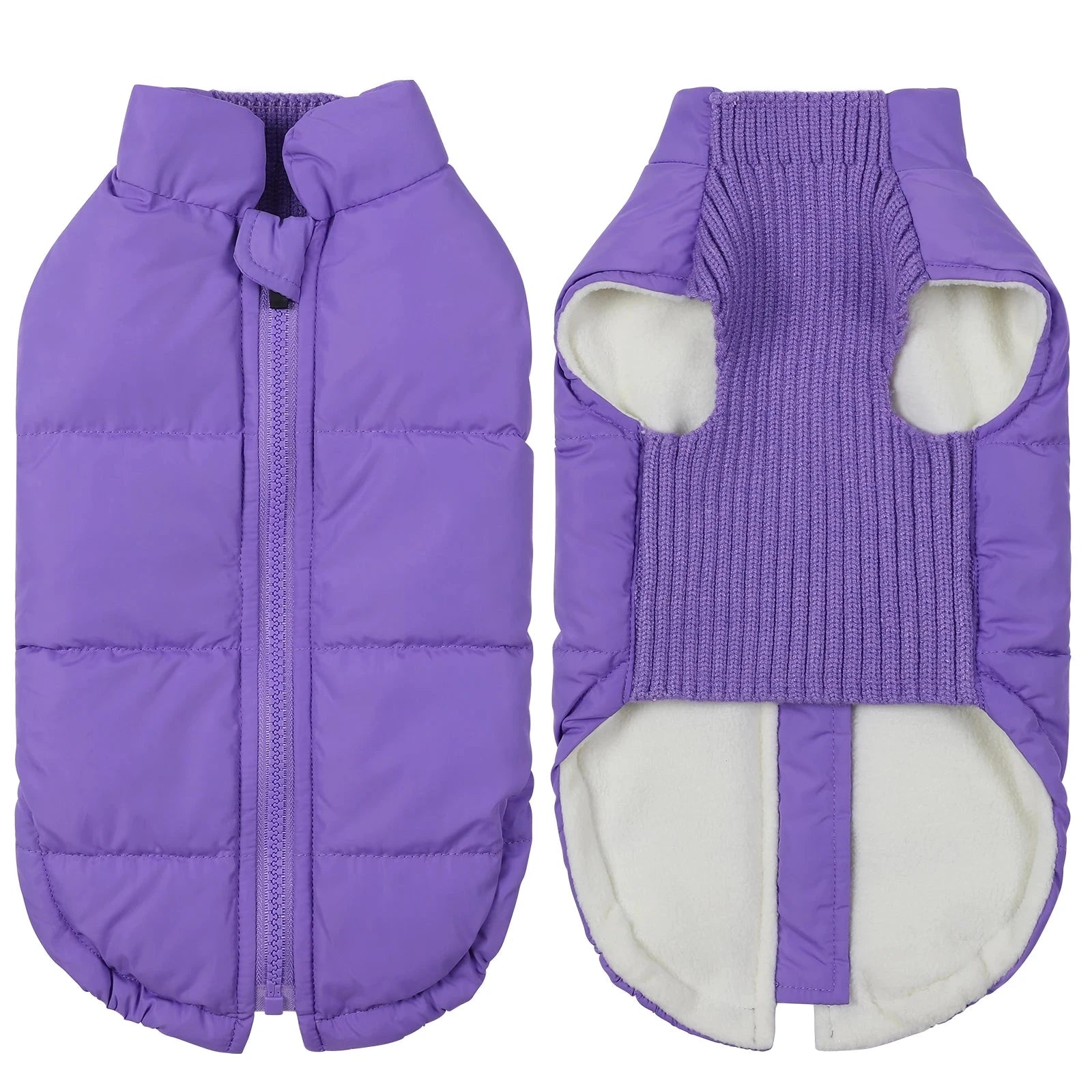 Dog Cold-weather Coat Winter Pet Dog Coat Pet Dog Jacket With Zipper For Small Large Dogs Cats Windproof PAW-SOME PETS