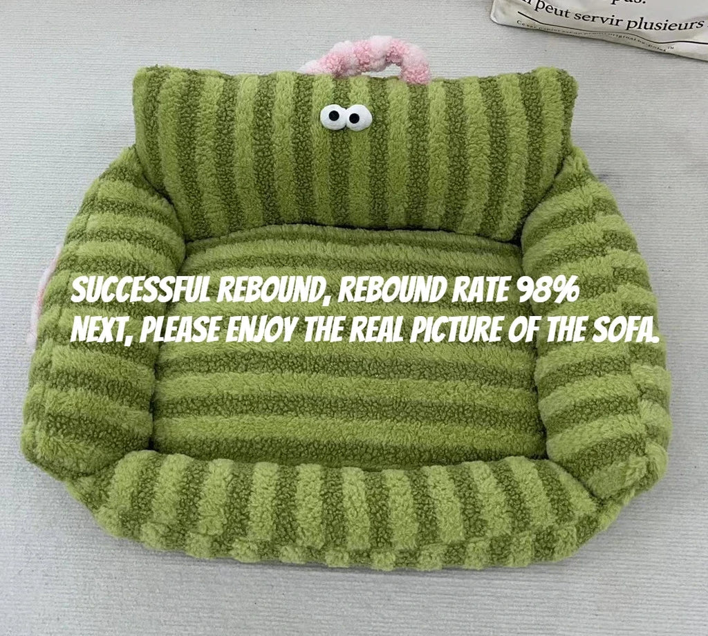 Puppy special sofa kennel winter warm pet Internet celebrity cat nest small dog dog sleeping mat cushion winter bed PAWN-SOME PETS