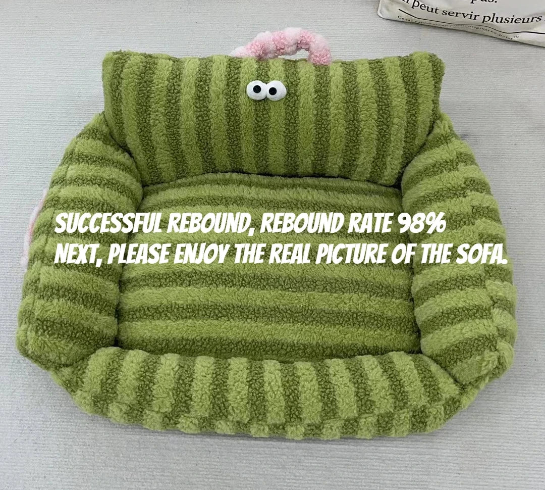 Puppy special sofa kennel winter warm pet Internet celebrity cat nest small dog dog sleeping mat cushion winter bed PAWN-SOME PETS