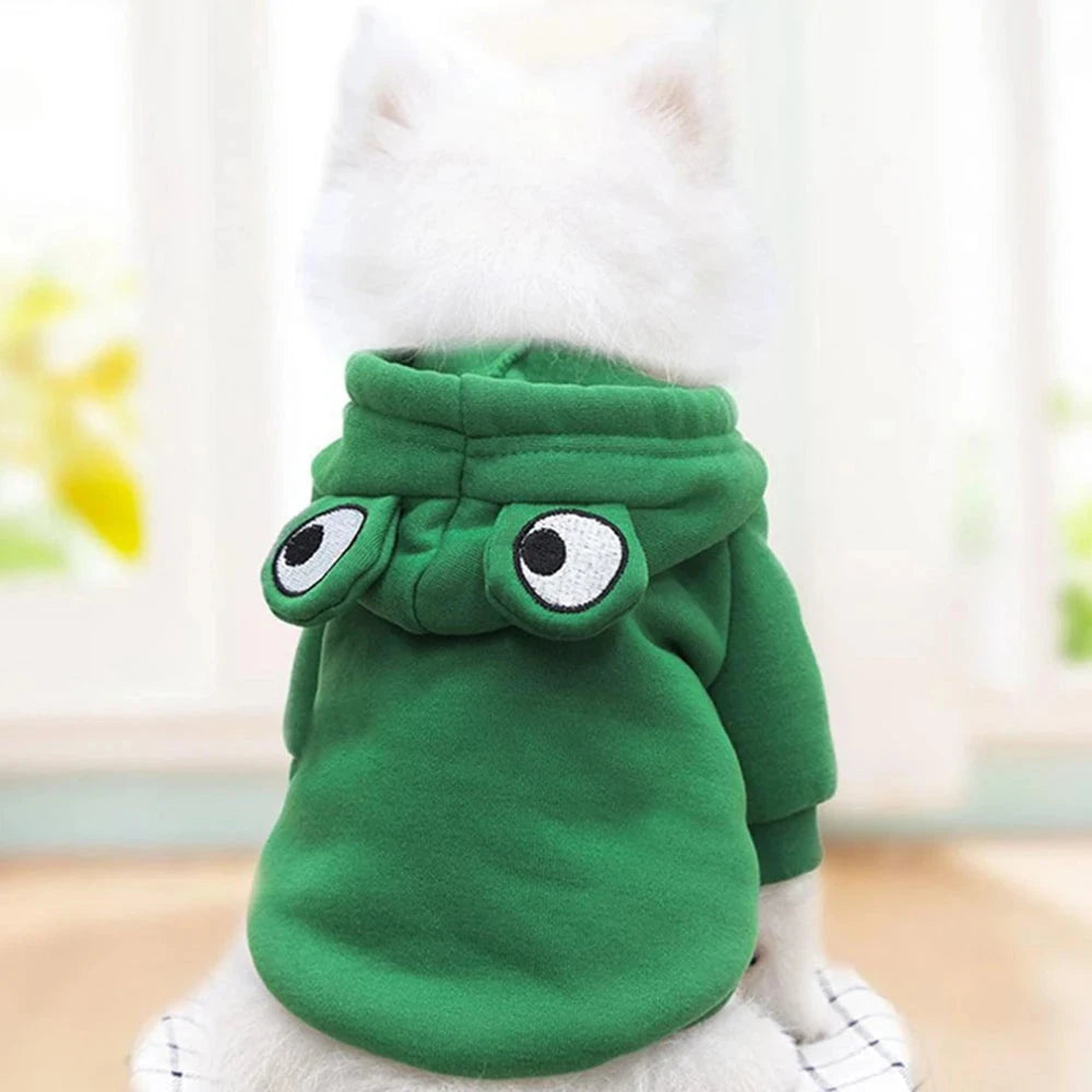 Cute Fruit Dog Clothes for Small Dogs Hoodies Warm Fleece Pet Clothing Puppy Cat Christmas Costume Coat Chihuahua Jacket Suits PAWN-SOME PETS