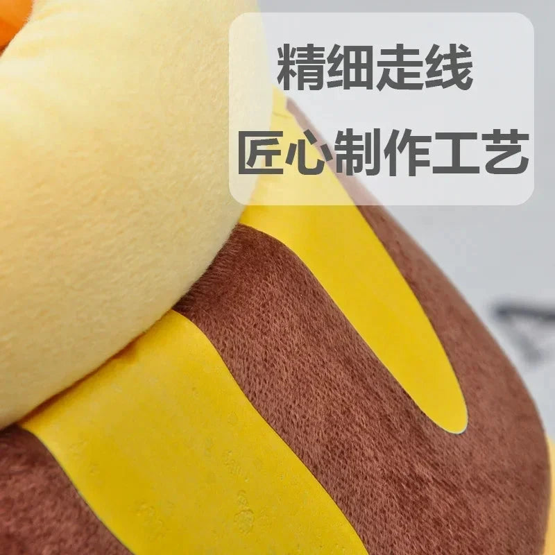 Thickened honey jar cat bed season semi enclosed cat and dog warm pet house, plush villa nest with detachable mats PAWN-SOME PETS