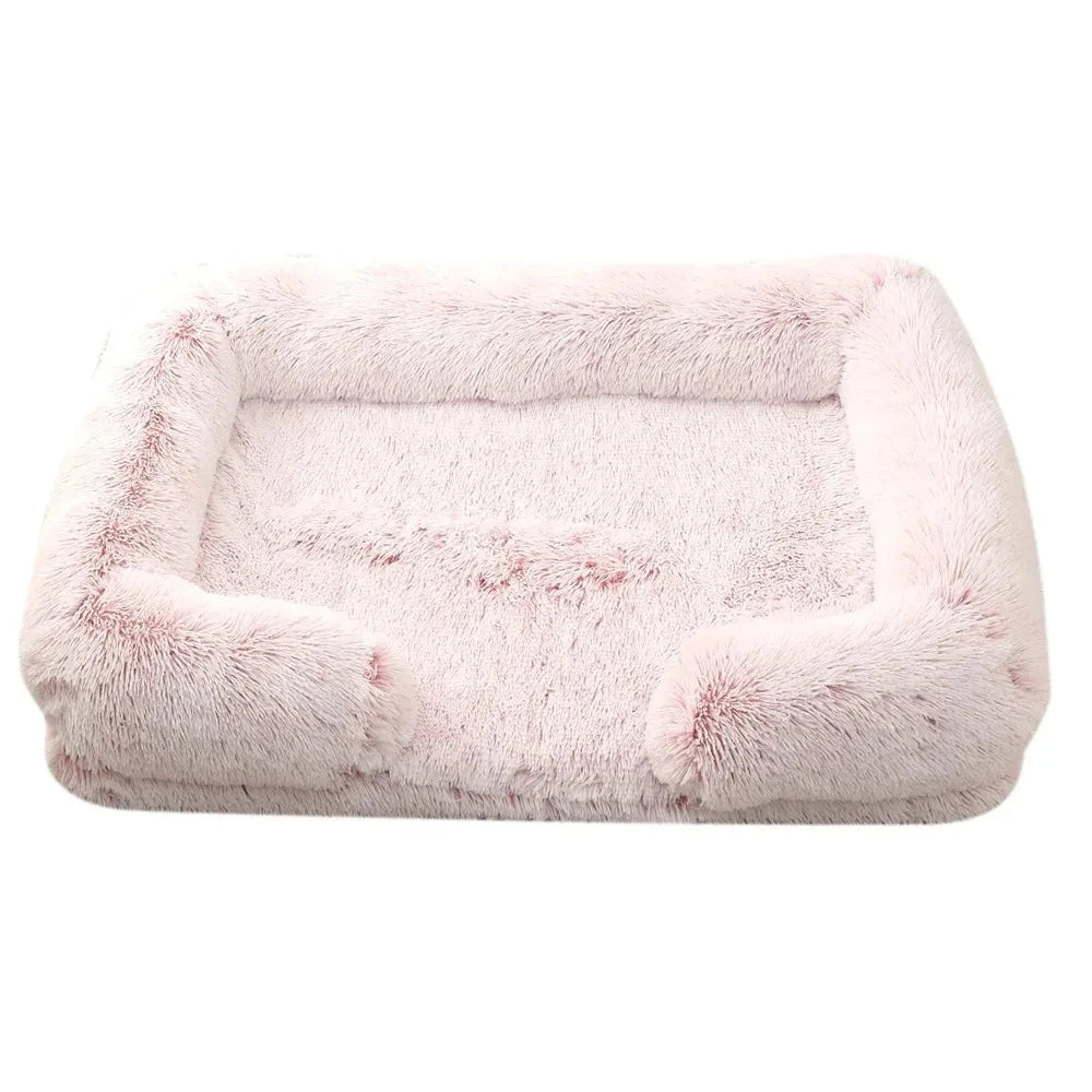 Dog Bed for Winter Puppy Bed Warm Sofa Pets Products Small Cats Mat Pet Supplies Large Baskets Beds Dogs Medium Kennel Big Home PAWN-SOME PETS