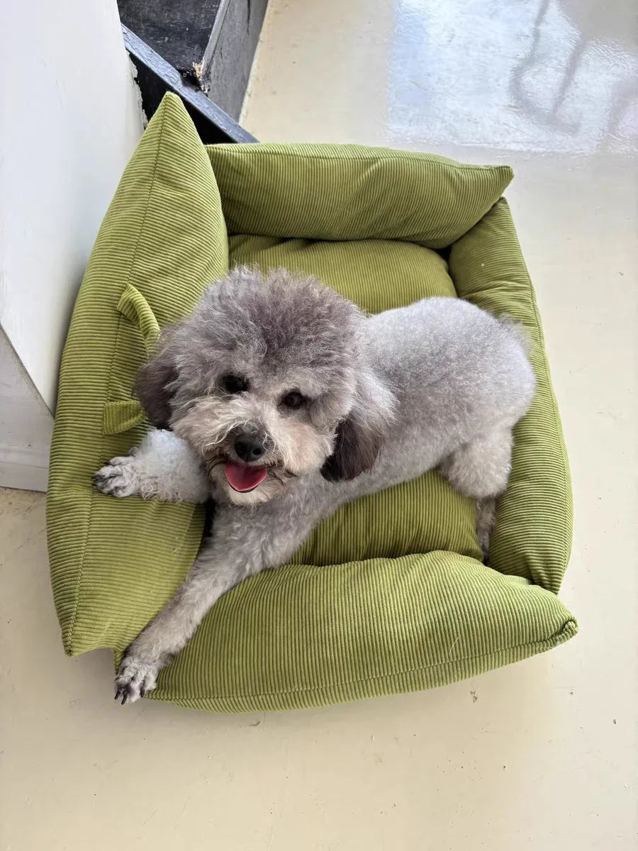 Puppy special sofa kennel winter warm pet Internet celebrity cat nest small dog dog sleeping mat cushion winter bed PAWN-SOME PETS