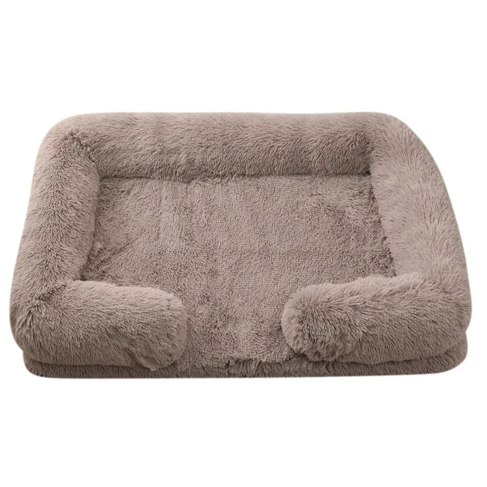 Dog Bed for Winter Puppy Bed Warm Sofa Pets Products Small Cats Mat Pet Supplies Large Baskets Beds Dogs Medium Kennel Big Home PAWN-SOME PETS