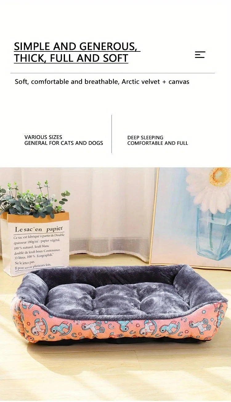 Pet Dog Bed Sofa Mats Pet Products Coussin Chien Animals Accessories Dogs Basket Supplies For Large Medium Small House Cat Bed PAWN-SOME PETS