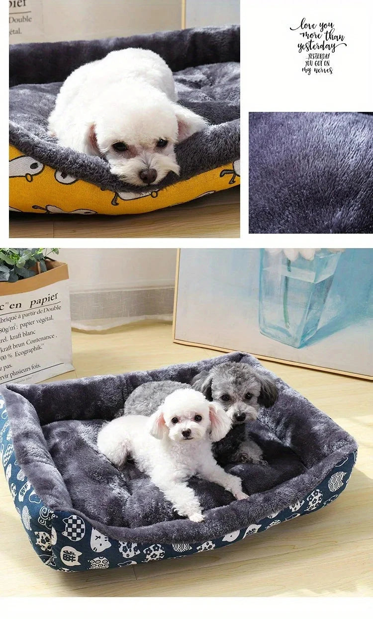 Pet Dog Bed Sofa Mats Pet Products Coussin Chien Animals Accessories Dogs Basket Supplies For Large Medium Small House Cat Bed PAWN-SOME PETS