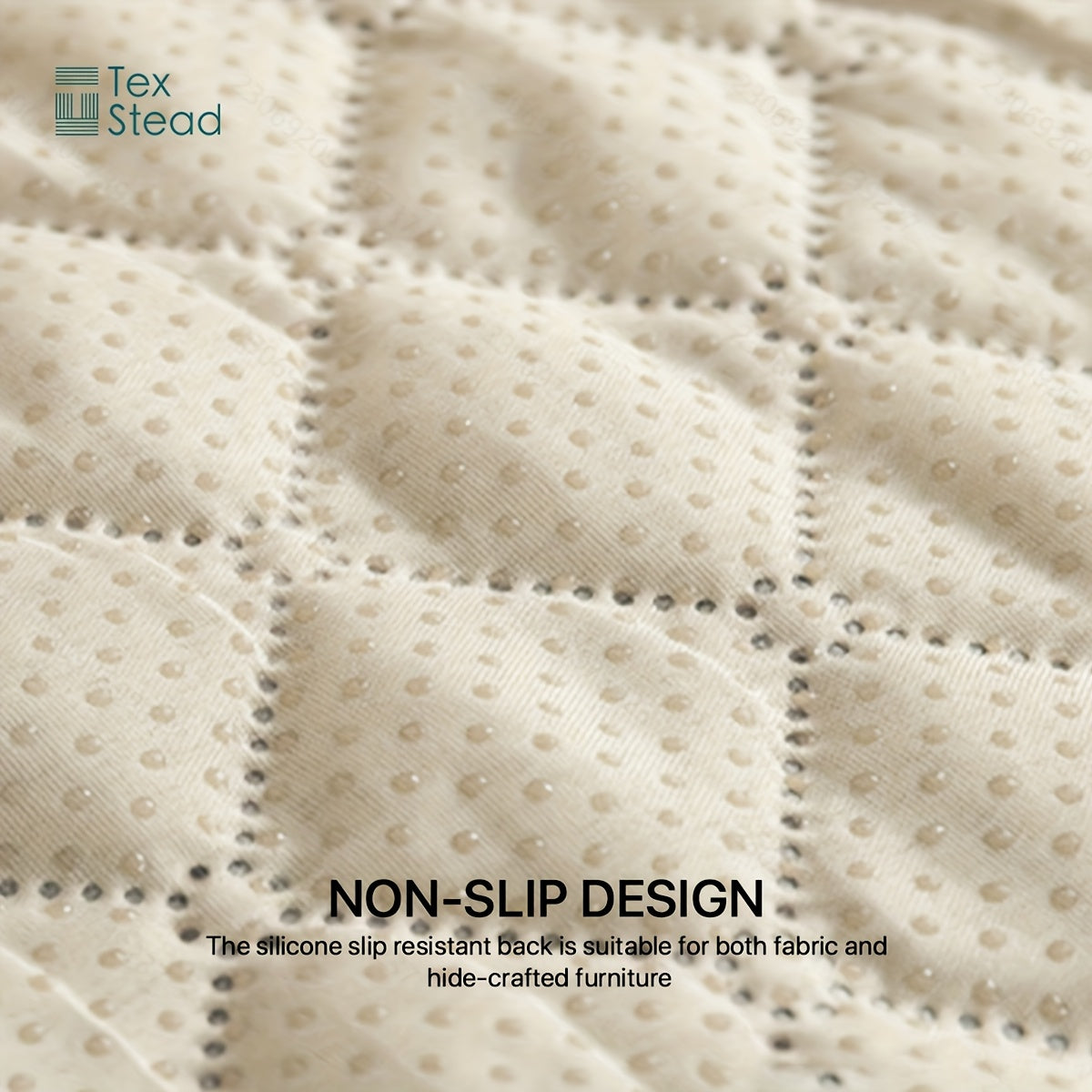 1pc TEXSTEAD Pet Sofa Bed - Scratch & Slip Resistant, Washable Dog & Cat Furniture Cover with Bolster Cushions, Gray & White Checkered Design for Small to Large Dogs, Cozy Home Decor, Dog Bed for Dogs, Cozy Pet Furniture, Che - PAW-SOME PETS