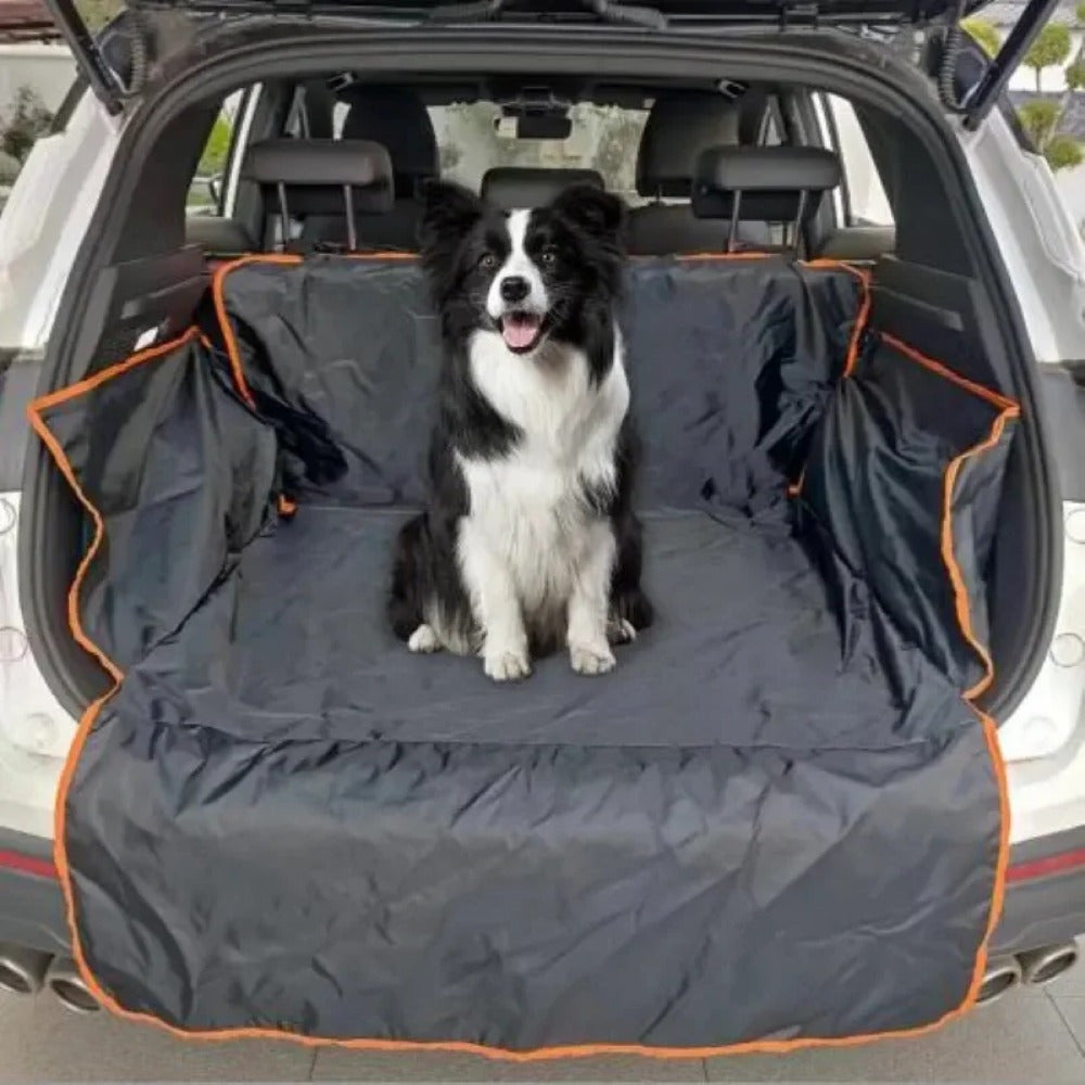 Car Trunk Mat, All-Weather Use, Pet-Friendly Car Seat Cover, Dog Mat for Cars, Car Trunk Liner, Durable Cargo Mat - Suitable for Cars, SUVs, and Trucks (1pc) - PAW-SOME PETS