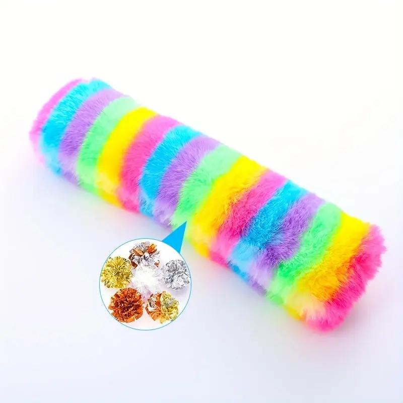 Interactive Cat Toy Set: Plush Pillow, Cat Chew Toy, Squeak Toy - Perfect For Indoor Kitten Playtime!