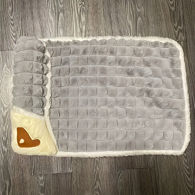 Dog Mat, Four Seasons Universal Kennel, Sleeping Nest with Winter Removable And Washable Floor Mat, Dog Sleeping Mat, Pet Soft Spine Protection, Dog Bed, Pet Sleeping Pad, Removable Mat, Square Pet Bed, Highquality Pet Mat, B - PAW-SOME PETS
