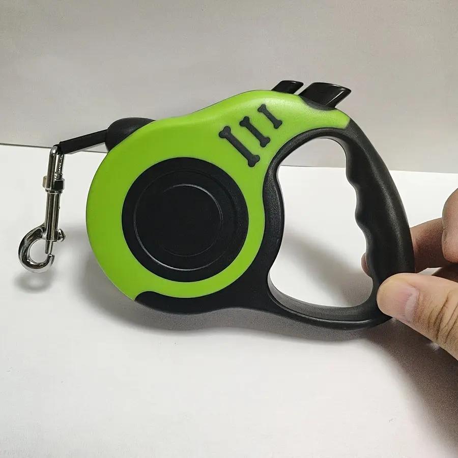 1pc/3pcs Pet Leash for Dogs and Cats Automatic Retractable Leash Pet Leash for Dogs and Cats, Sturdy Double Switch Design for Outdoor Activities - Automatic, Knot-Free, Tractor Dog Walker Leash is easy to handle and comfortab