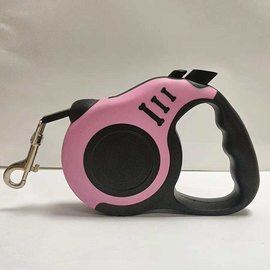 1pc/3pcs Pet Leash for Dogs and Cats Automatic Retractable Leash Pet Leash for Dogs and Cats, Sturdy Double Switch Design for Outdoor Activities - Automatic, Knot-Free, Tractor Dog Walker Leash is easy to handle and comfortab