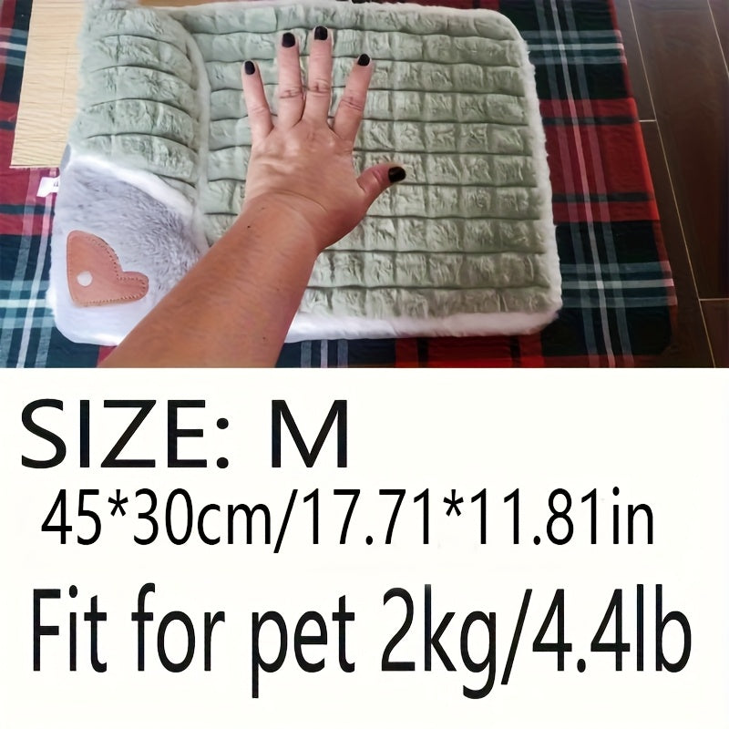 Dog Mat, Four Seasons Universal Kennel, Sleeping Nest with Winter Removable And Washable Floor Mat, Dog Sleeping Mat, Pet Soft Spine Protection, Dog Bed, Pet Sleeping Pad, Removable Mat, Square Pet Bed, Highquality Pet Mat, B - PAW-SOME PETS