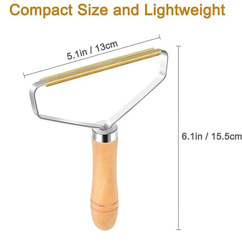 Effective Pet Hair Remover Brush For Cats And Dogs - Gently Shaves Wool And Cleans Fur For A Neat And Tidy Home